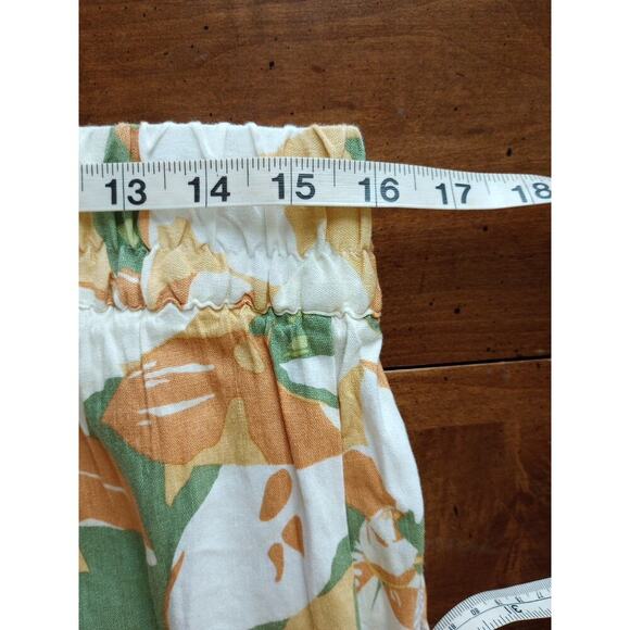 Soft Surroundings Shifting Sands Linen Blend Jogger New Pull On Sahara Sun Sz M - Picture 8 of 9